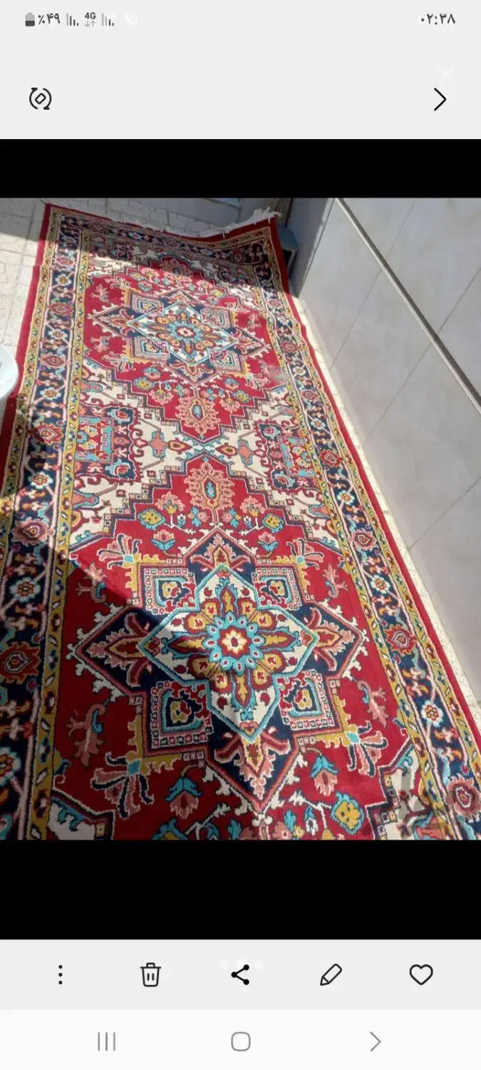 فرش کناره در حد آکبند|فرش|تبریز, |دیوار