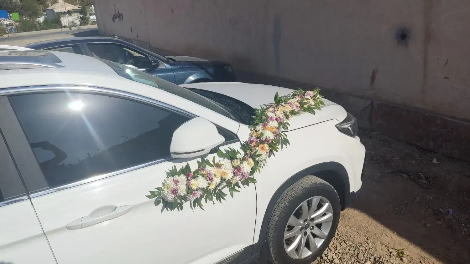گل ارایی ماشین عروس در محل|خدمات پذیرایی، مراسم|کرج, استاندارد|دیوار