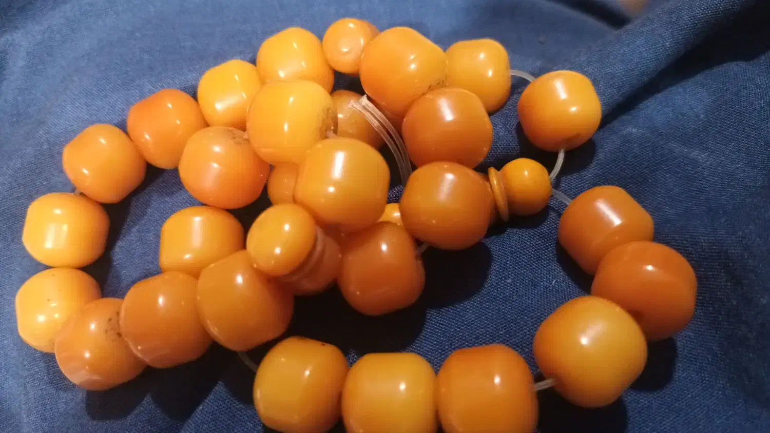 تسبیح سندلس المان اصل  وکهنه|کلکسیون اشیاء عتیقه|سمنان, |دیوار