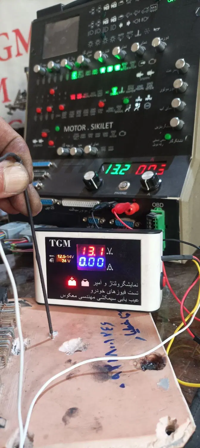 تستر سیمکشی و باطری حرفه ای TGM|قطعات یدکی و لوازم جانبی|تهران, زهتابی|دیوار