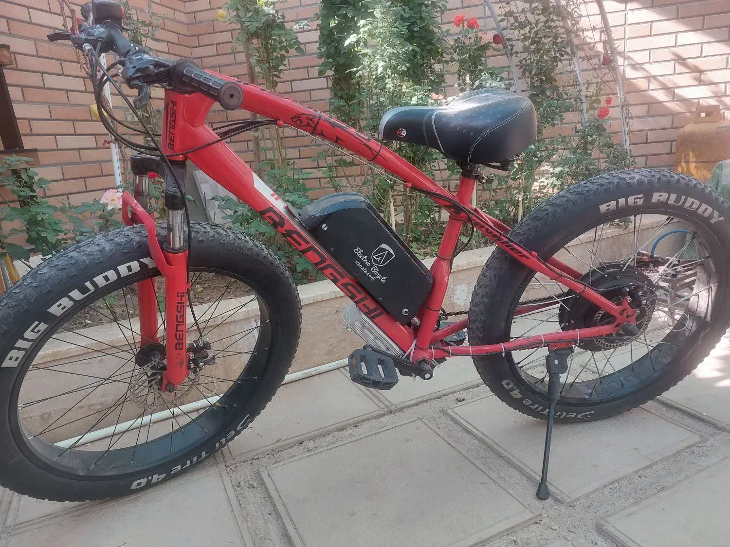 دوچرخه برقی هزار وات لاستیک پهن|دوچرخه، اسکیت، اسکوتر|شاهینشهر, شهرک هشت بهشت|دیوار