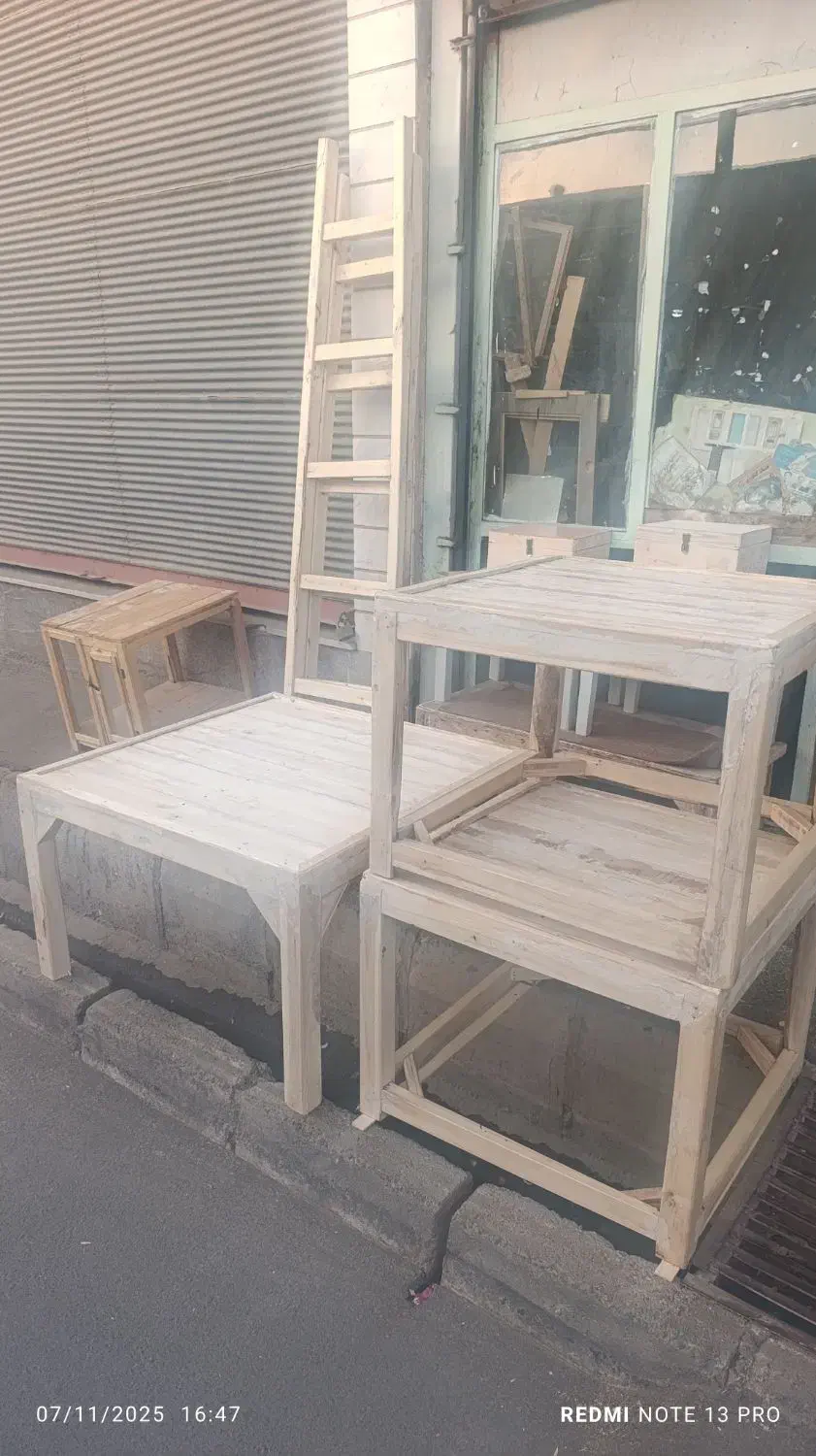 کرسی چوبی|مبلمان خانگی و میز عسلی|محمدیه-قزوین, |دیوار