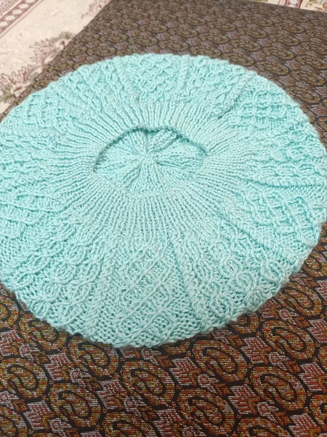 کلاه فرانسوی زنانه دست بافت|لباس|زنجان, |دیوار