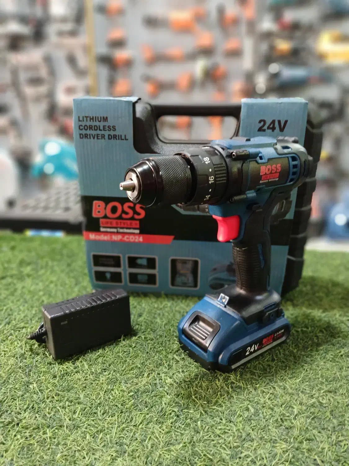 دریل شارژی۳ کاره ۴۸ ولت باس بالوازم کامل|ابزارآلات|فردیس, فردیس|دیوار