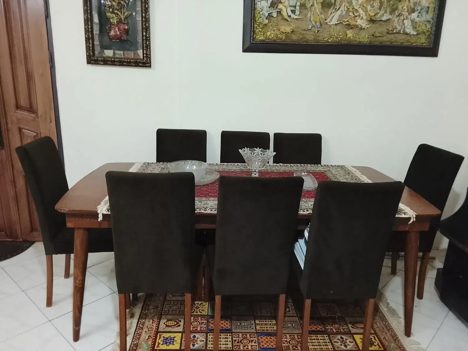 میز ناهارخوری ۸ نفره|میز و صندلی غذاخوری|مشهد, هفده شهریور|دیوار