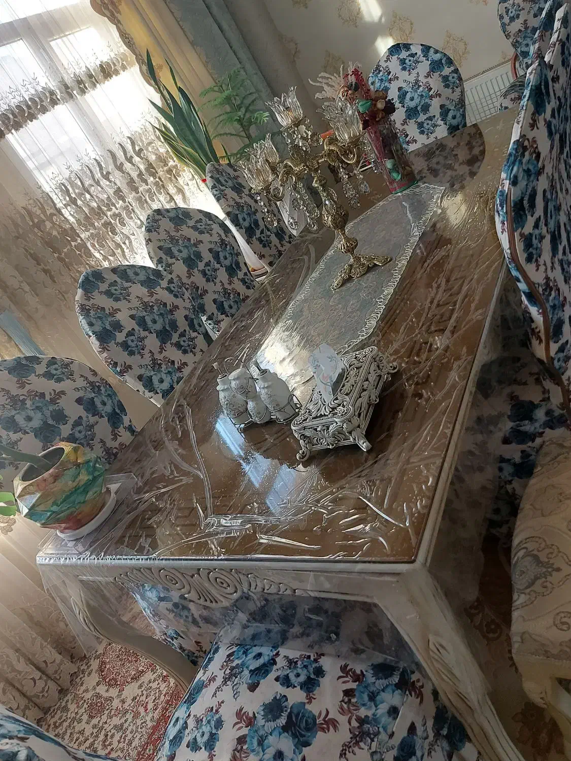 نهارخوری استیل 8نفره|میز و صندلی غذاخوری|پاکدشت, پاکدشت (مامازند)|دیوار