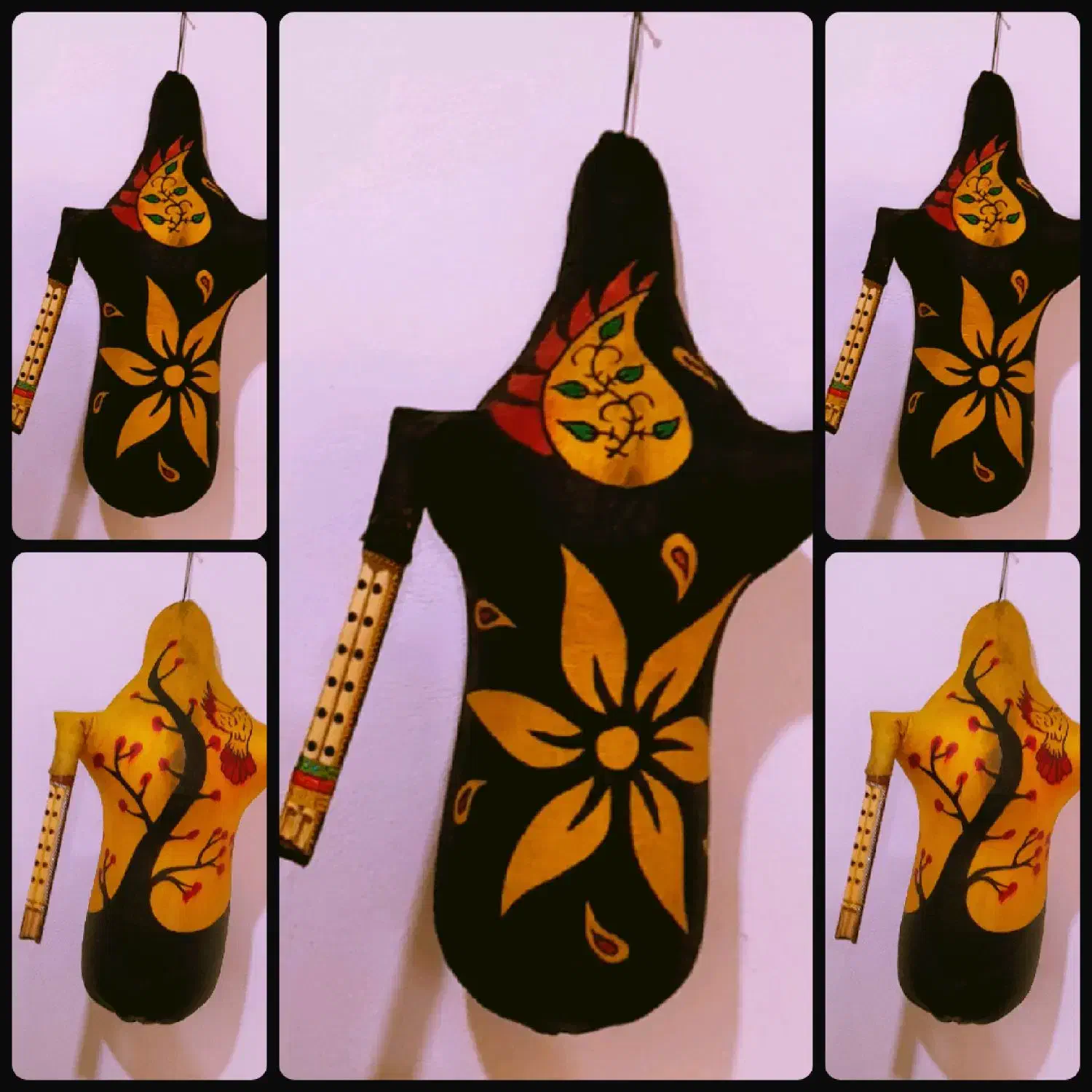 نی انبان|سازهای بادی|بندرعباس, |دیوار