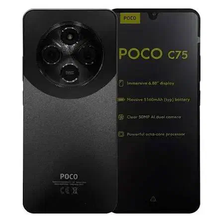 شیائومی Poco C75 با حافظهٔ ۲۵۶ گیگابایت|موبایل|کرج, مهرویلا جنوبی|دیوار