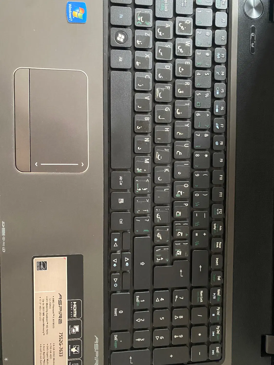 لب تاپ acer|رایانه همراه|تولم شهر, |دیوار