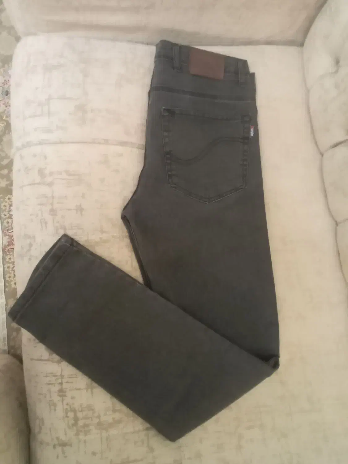 شلوار لی مردانه زغالی نو.سایز ۴۴|لباس|چوبر, |دیوار