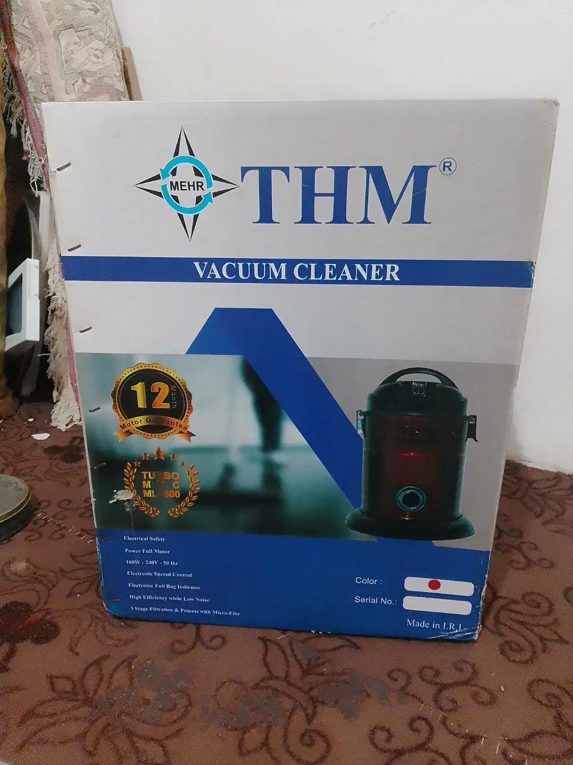 جاروبرقی THM نو و پلمپ، قیمت قطعی|جاروبرقی، جارو شارژی، بخارشو|فارسان, |دیوار