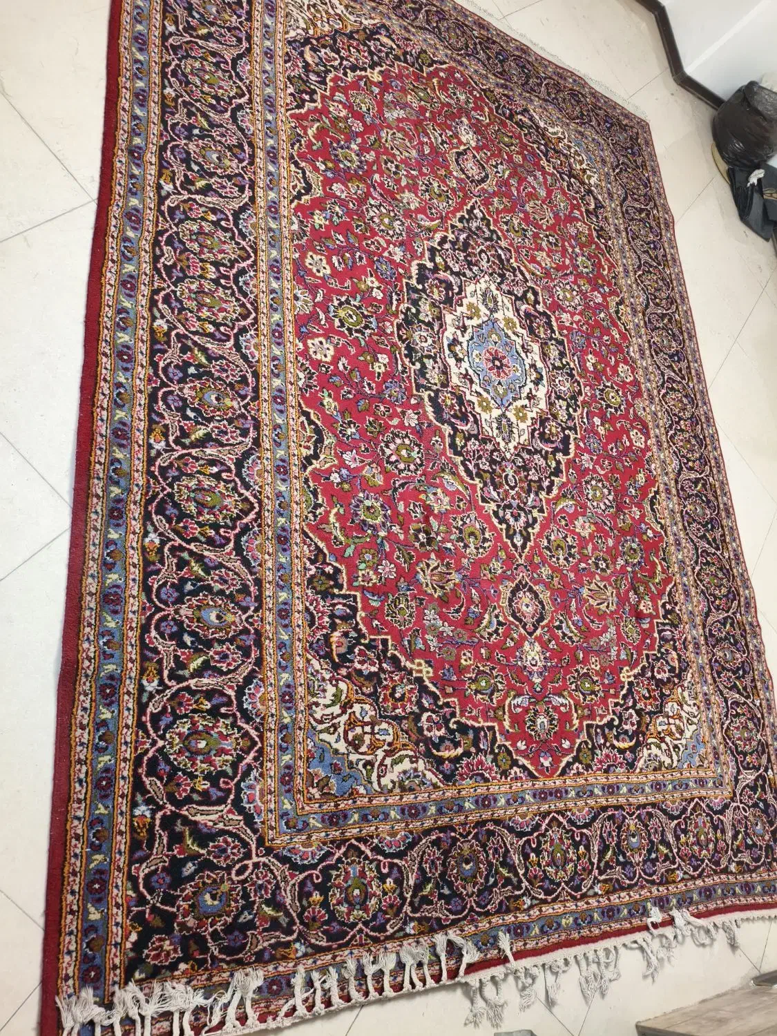 فرش دستباف ۹ متری نجف آباد اصفهان|فرش|تهران, علم و صنعت|دیوار