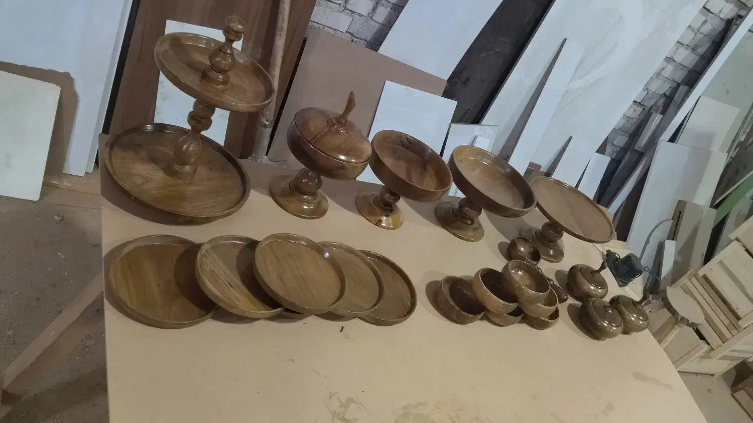 کادویی چوبی|ظروف سرو و پذیرایی|تربت جام, شاهد|دیوار