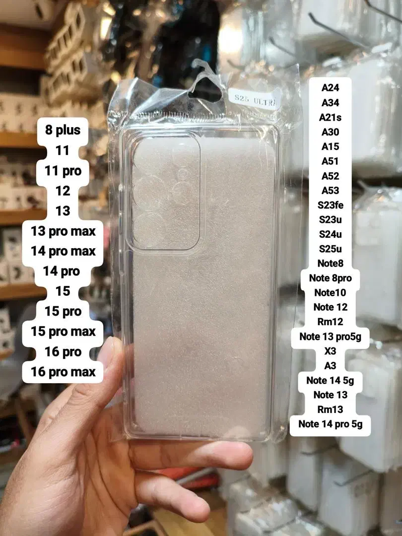 گارد شفاف بی رنگ ژله ای باکیفیت سامسونگ شیائومی|لوازم جانبی موبایل و تبلت|قم, نیروگاه|دیوار