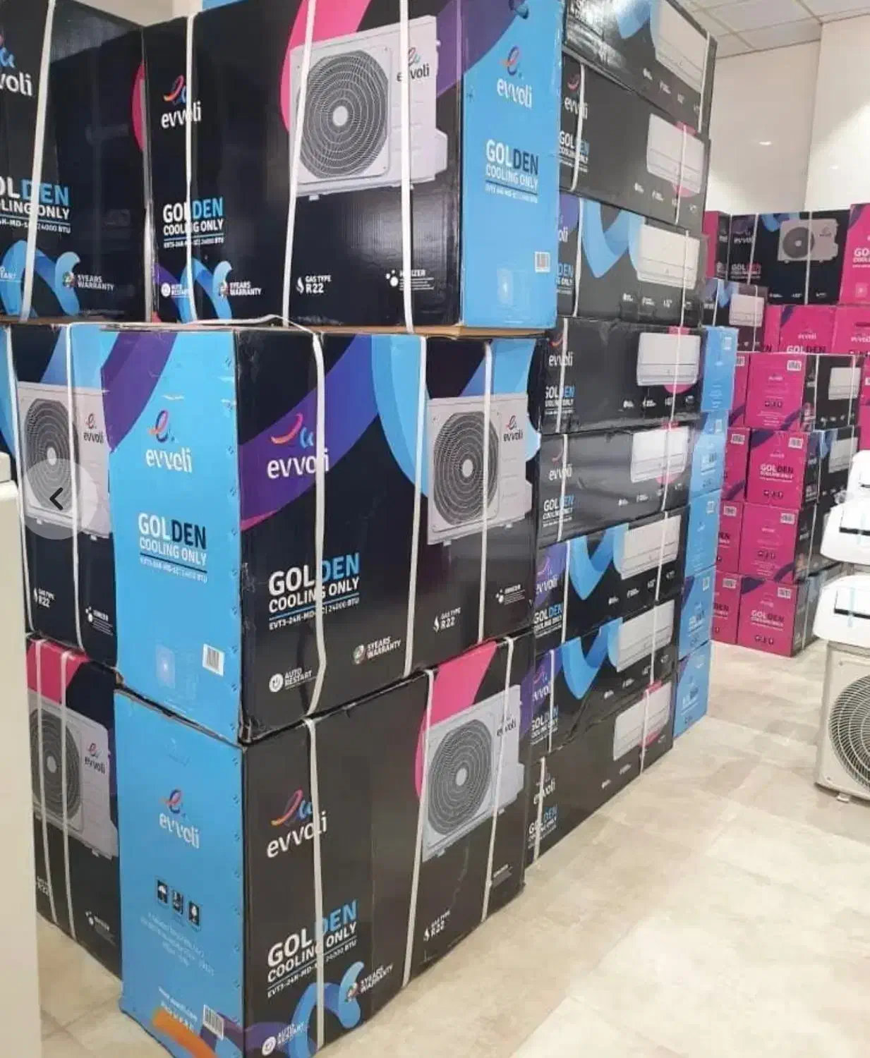 پخش کولرگازی ایوولی(evvoli)اصلی موتور سنگین ۱۲۰۰۰|کولر گازی و فن‌کوئل|محمدشهر, سیدآباد|دیوار