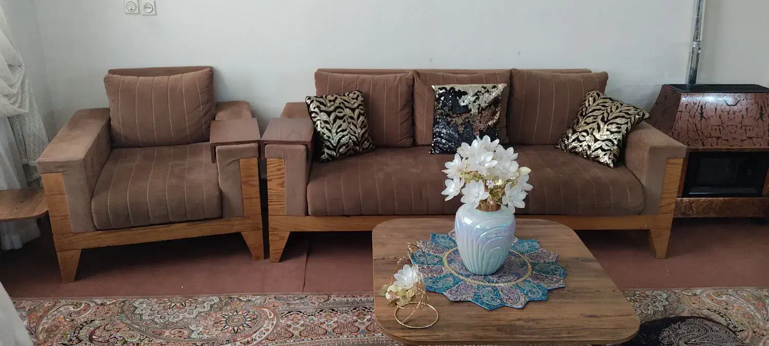 مبل 7نفره|مبلمان خانگی و میز عسلی|محمدشهر, ولدآباد|دیوار