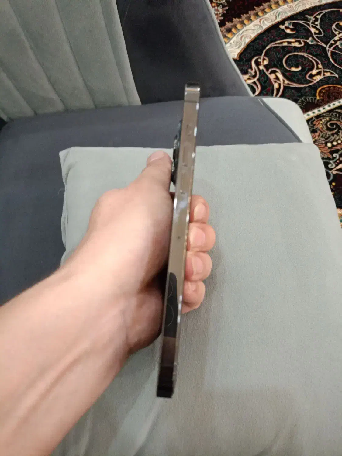 آیفون 13پرومکس128gپلمپ بدون باز شدگی به ضمانت کتبی|موبایل|مشهد, حسین‌آباد|دیوار