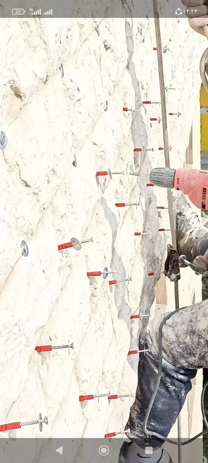 پیچ ورولپلاک نما ساختمان با طناب|خدمات پیشه و مهارت|تهران, فردوس|دیوار