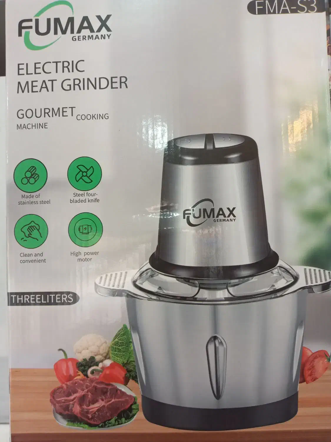 خردکن برقی fumax|خردکن، آسیاب، غذاساز|شاهین‌شهر, عطار|دیوار