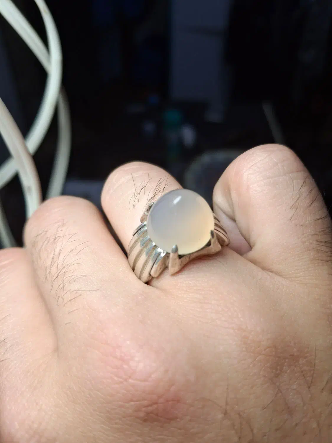 انگشتر دستساز با نگین یمنی|جواهرات|اردبیل, |دیوار