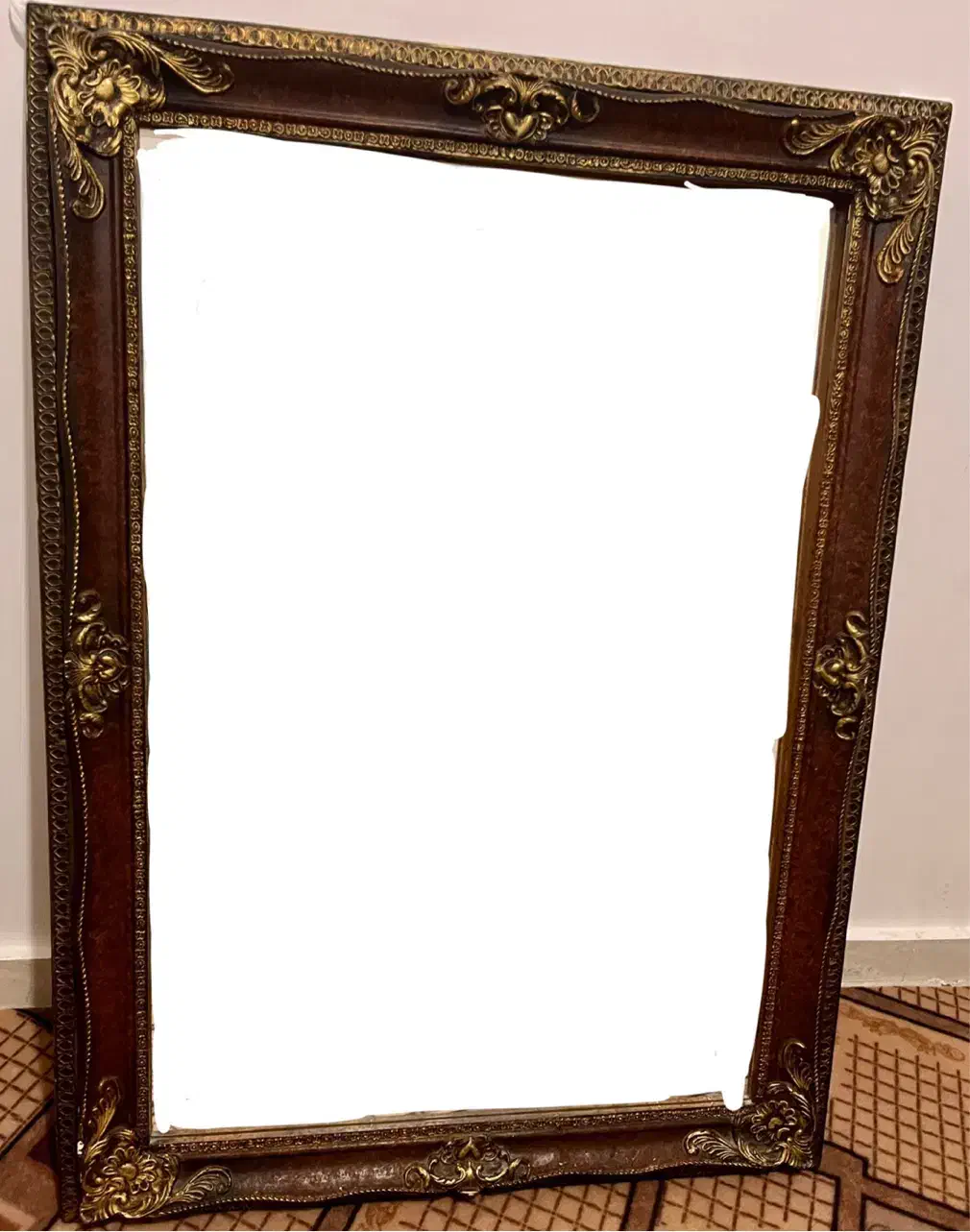 آینه با قاب تابلویی چوبی|آینه|مراغه, |دیوار