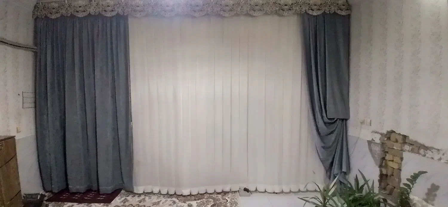 پرده وزیر پرده‌ای یک عدد دستک با پرده درب|پرده، رانر، رومیزی|مشهد, بلال|دیوار