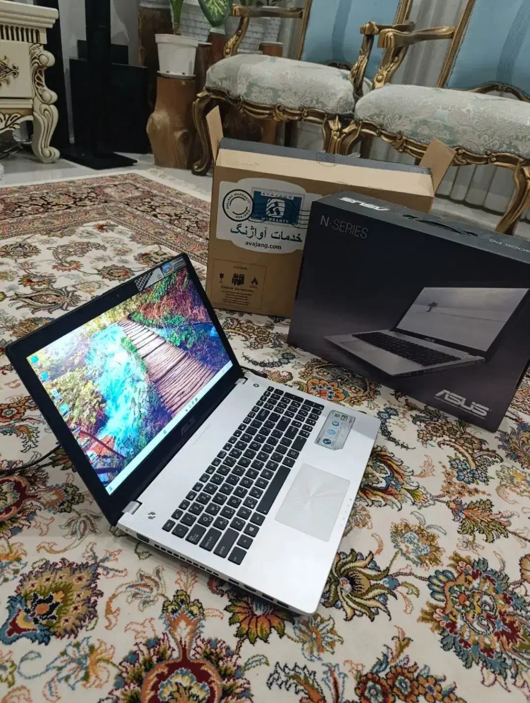 لپ تاب asus N56|رایانه همراه|اردبیل, |دیوار