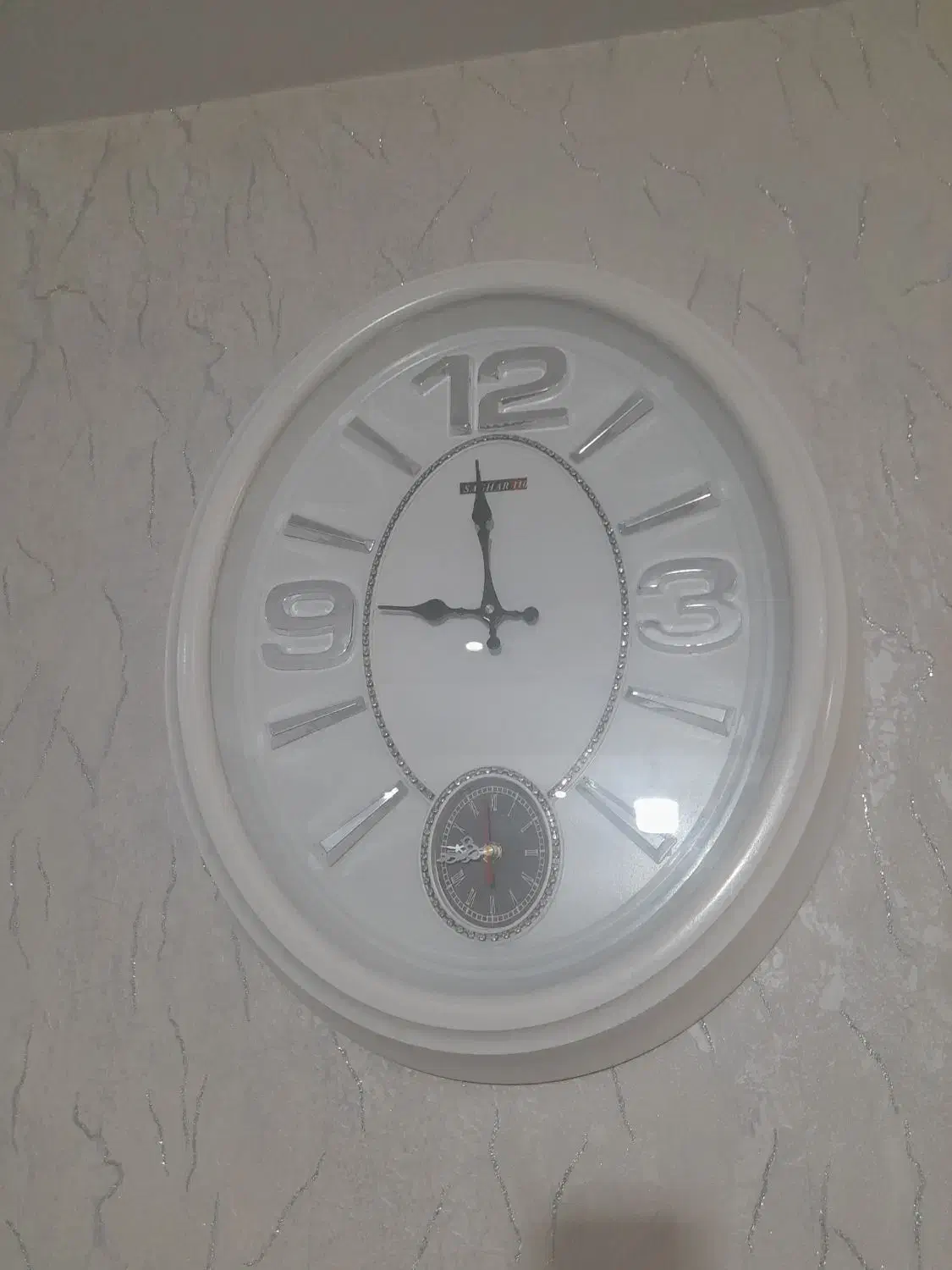 ساعت دو موتوره بزرگ|ساعت دیواری و تزئینی|گلستان (تهران), |دیوار