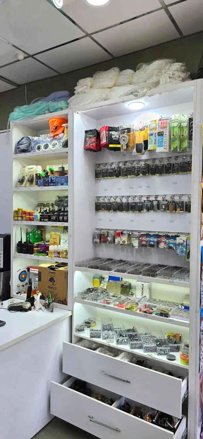 انواع چوب و لنسر و تور و لوازم ماهیگیری کامل|ماهیگیری|قم, حاج زینل|دیوار