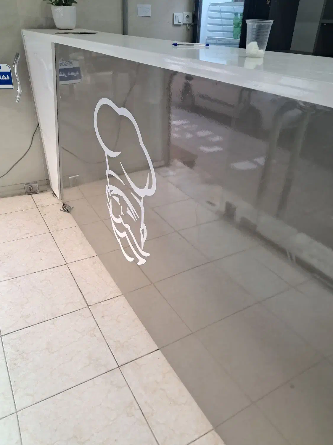 میز کانتر سه متری کتابخانه|دفتر کار|ماهدشت, |دیوار