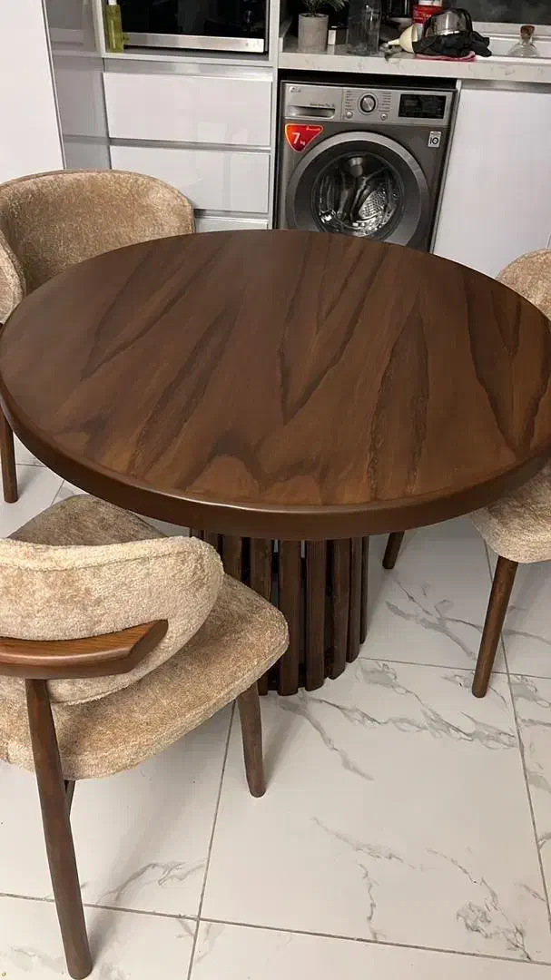 میز ناهار خوری|میز و صندلی غذاخوری|کیش, |دیوار