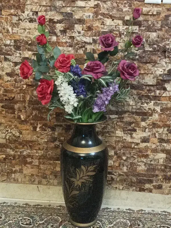 گلدان|گل مصنوعی|فشاپویه, |دیوار