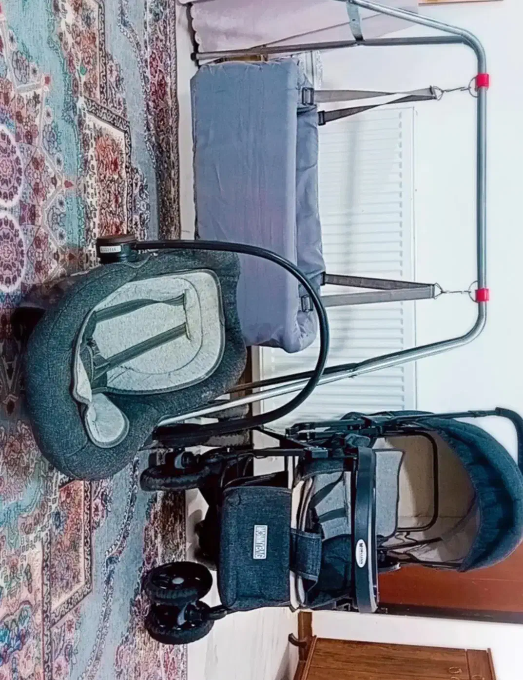 ست کالسکه ،کریر،گهواره|کالسکه و لوازم جانبی|ساوه, |دیوار