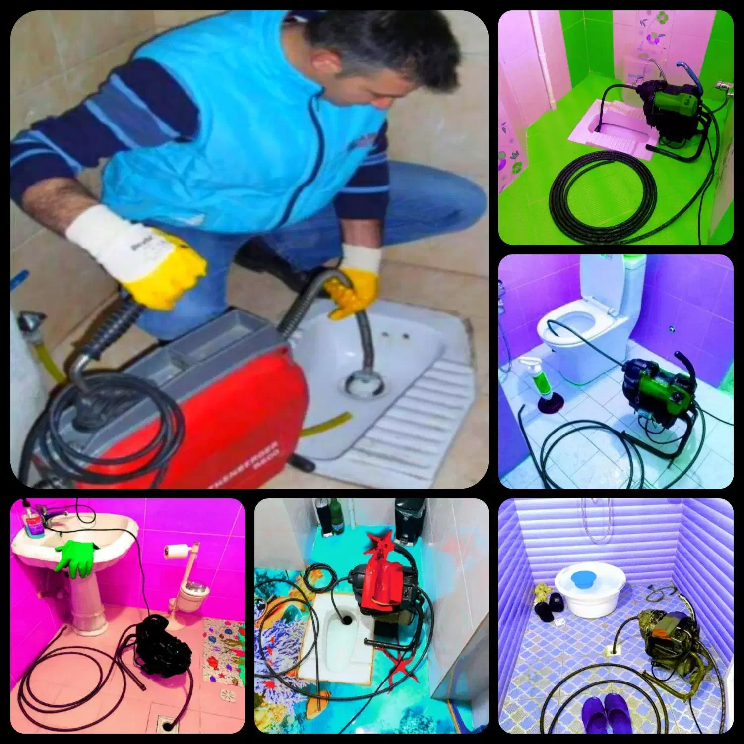 لوله بازکن باقری ۵۰٪تخفیف دستمزدکم.شبانه روزی تمیز|خدمات پیشه و مهارت|تبریز, |دیوار