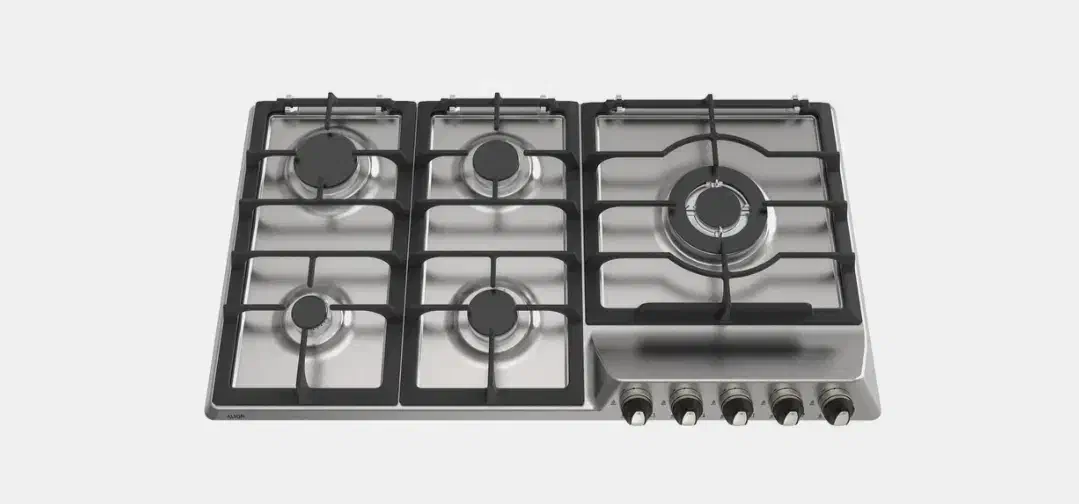 گاز ۵ شعله تو کار استیل آلتون مدل s516 نو و آکبند|اجاق گاز و لوازم برقی پختوپز|شاهینشهر, دهخدا|دیوار