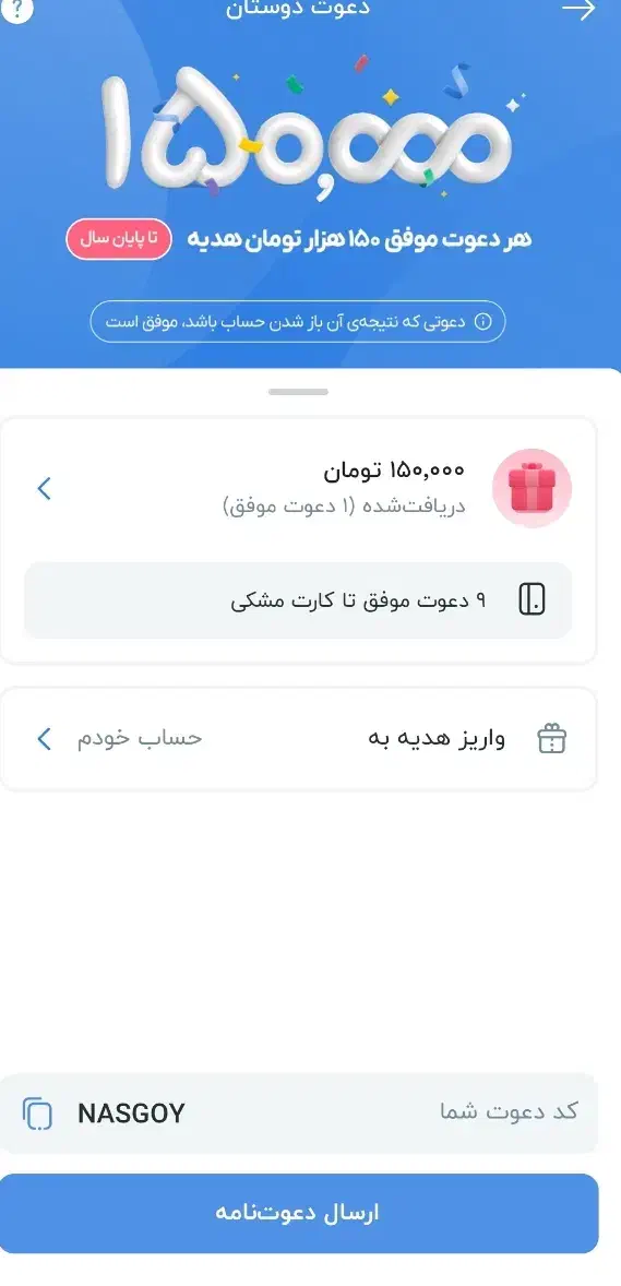هدیه بلو|کارت هدیه و تخفیف|قم, چهار مردان|دیوار