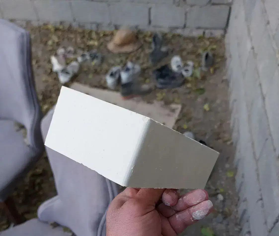 آجر ده سوراخ لفتون|مصالح و تجهیزات ساختمان|باغستان, |دیوار