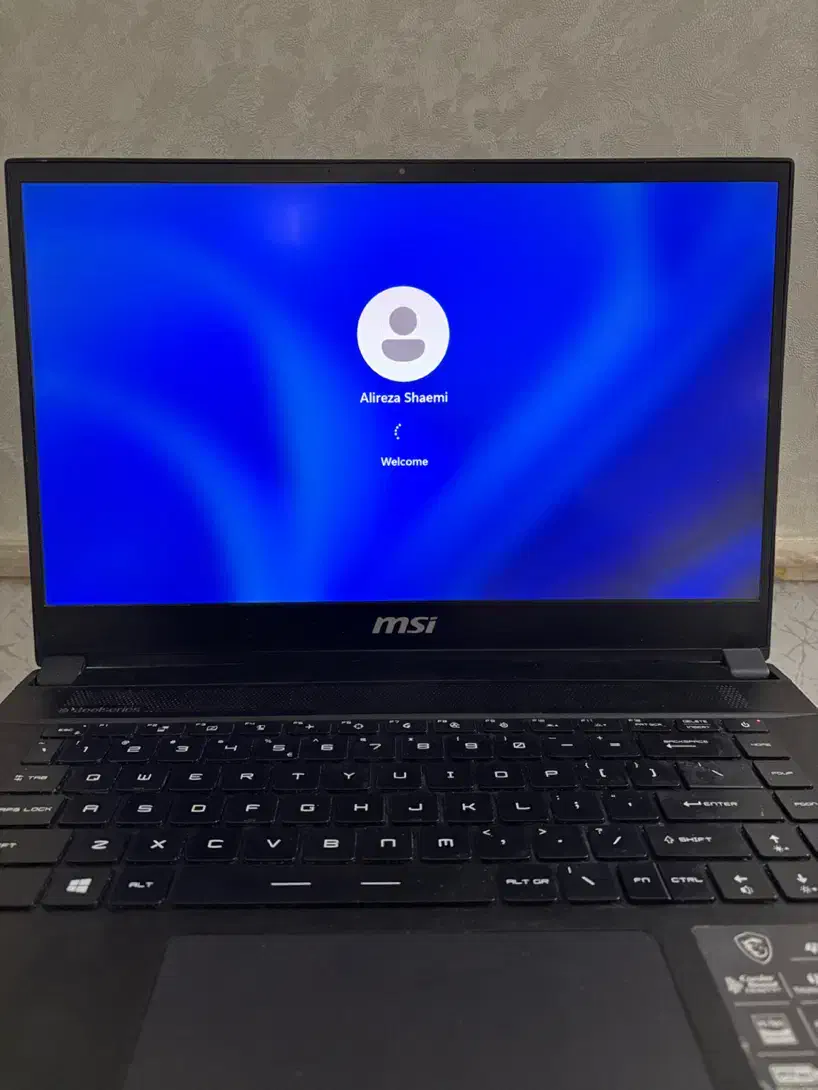 لپ تاپ گیمینگ MSI RTX2070 i7 10750H 16G 1TB|رایانه همراه|کاشان, جمال آباد|دیوار