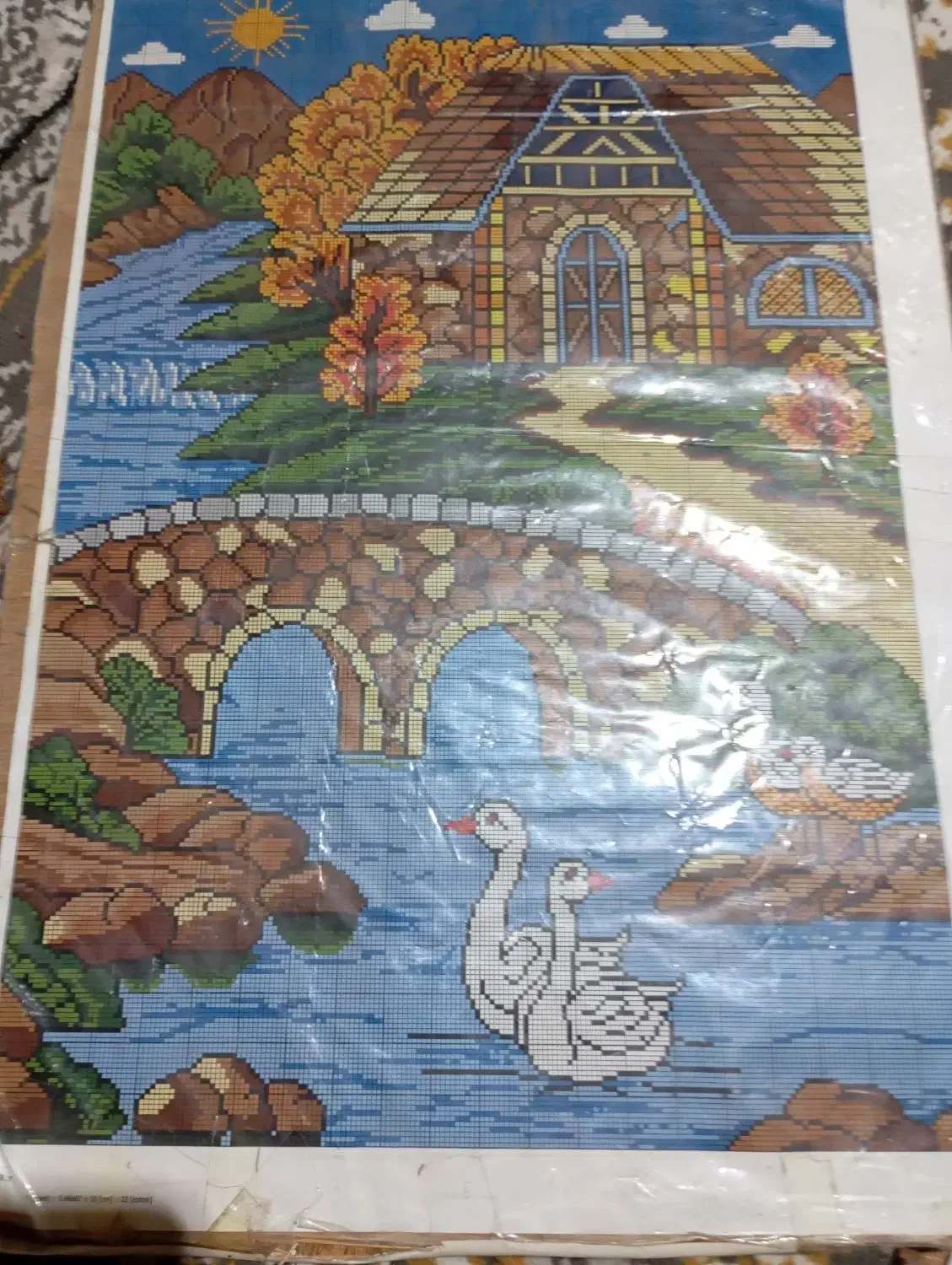 نقشه پشتی وقالی|فرش|شهرکرد, |دیوار