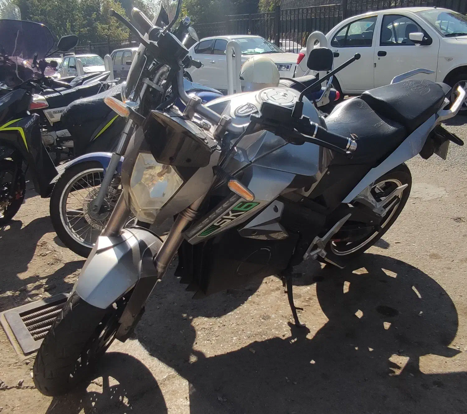 موتور سیکلت برقی توسن sk6 پلاک دار ۶۰۰۰ وات|موتورسیکلت|تهران, یافت آباد شمالی|دیوار