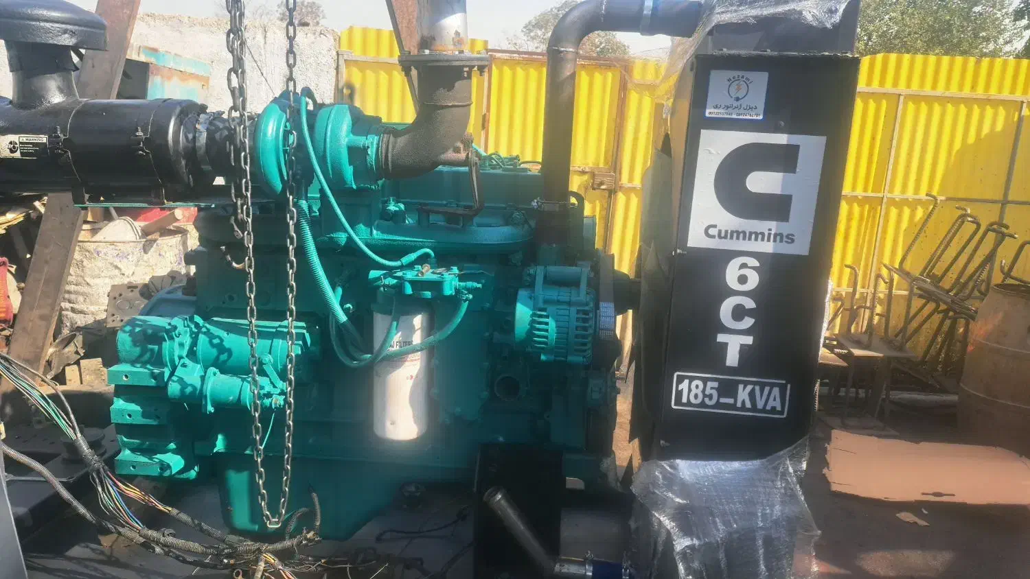 ژنراتور کمنز ۱۸۵ کاوا|ماشین‌آلات صنعتی|ری, شهرک نظامی|دیوار