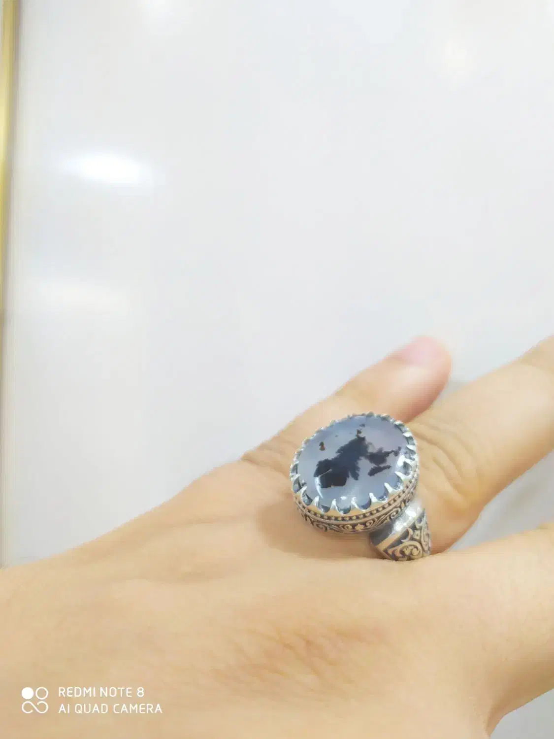 انگشتر نقره سنگ شجر|جواهرات|علی‌آباد کتول, |دیوار