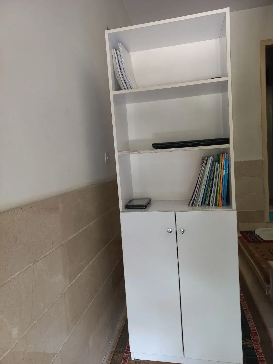 کتابخانه تمام ام دی اف|کتابخانه، شلف، قفسههای دیواری|ری, دیلمان|دیوار