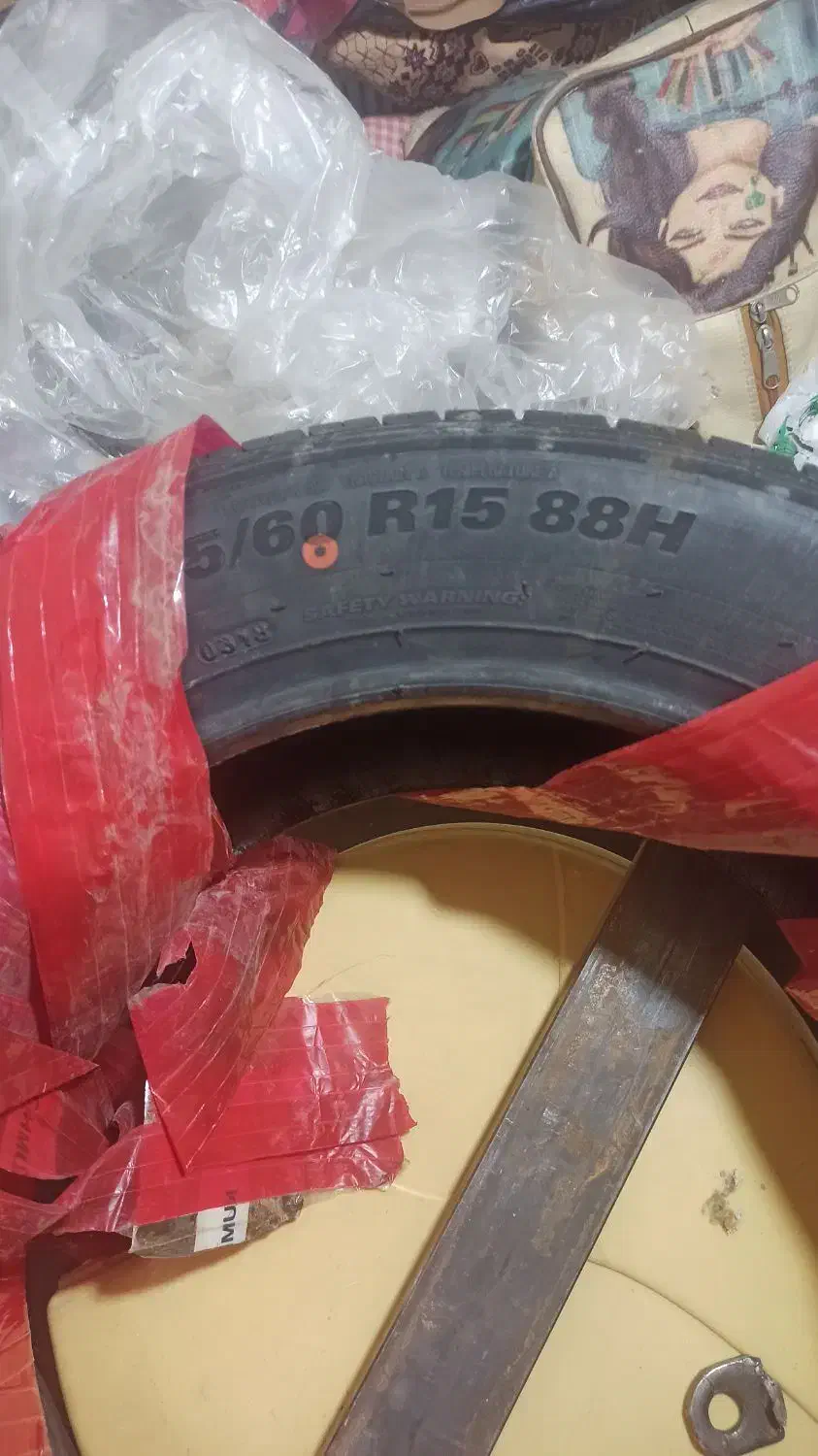 لاستیک کومهو نو یه ذره پاره شد|قطعات یدکی و لوازم جانبی|تهران, حافظیه|دیوار