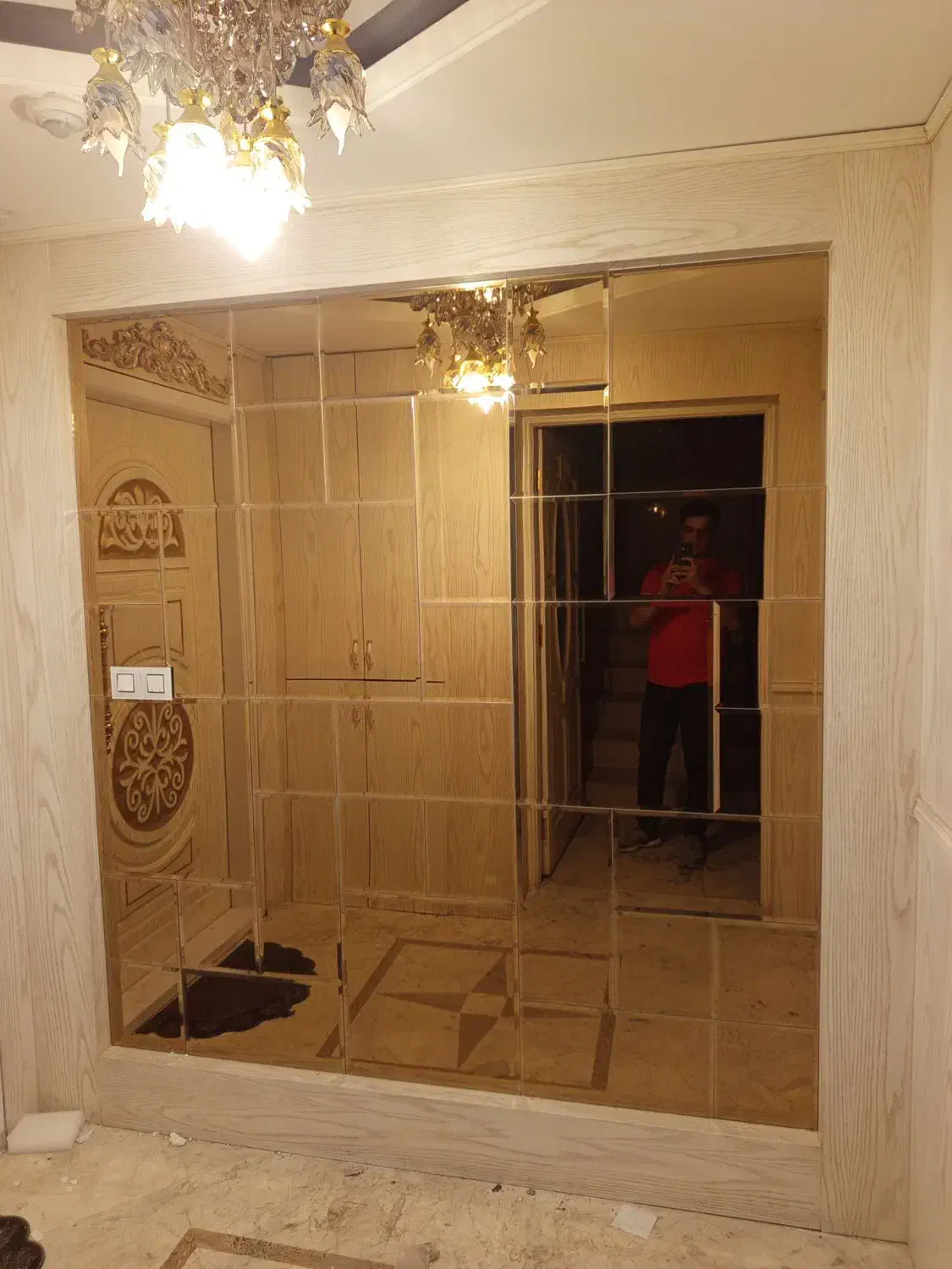 فروش انواع شیشه و آینه های دکوراتیو|آینه|مشهد, آبکوه|دیوار