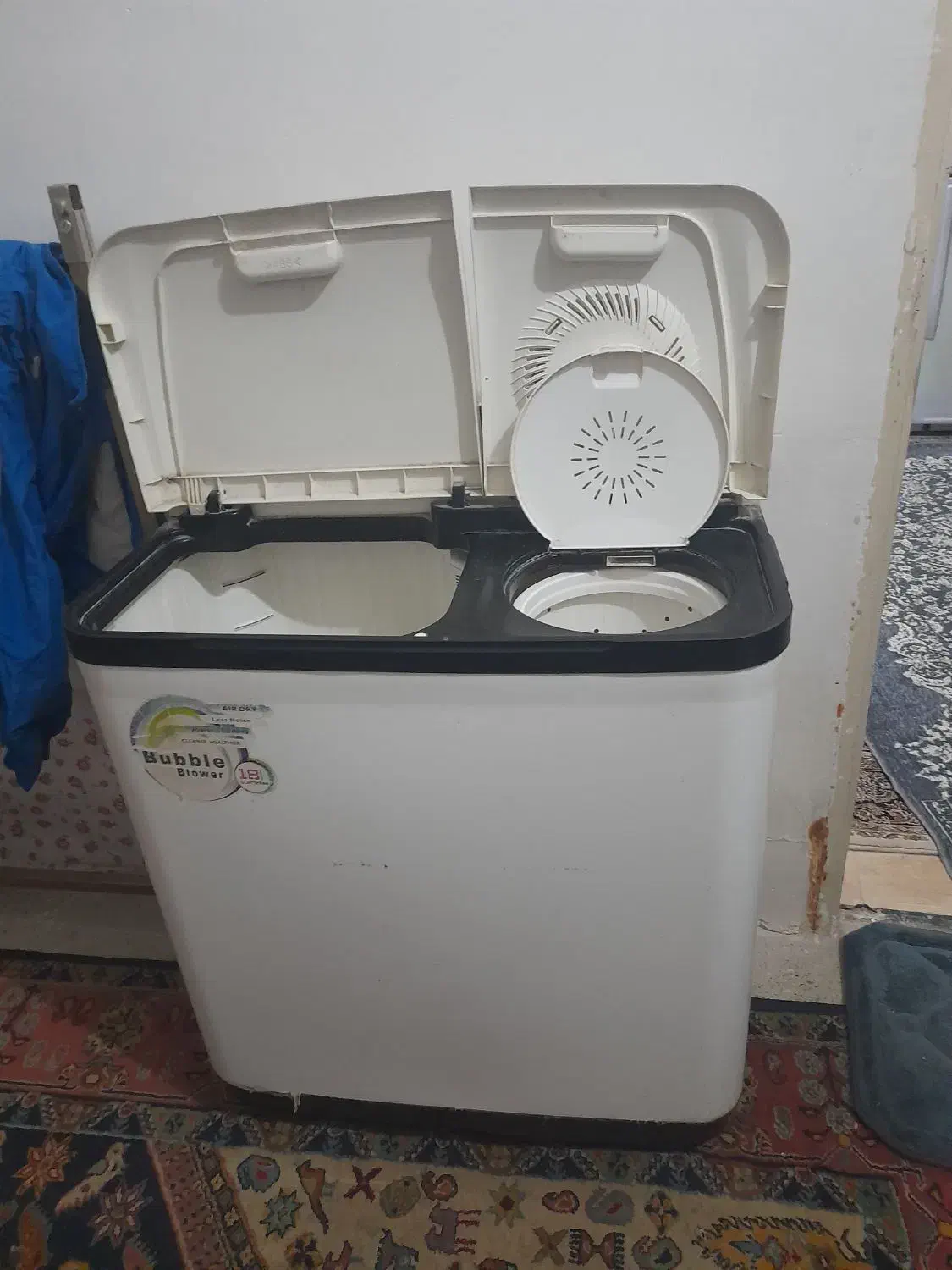 کهنه شور دوقلو|ماشین لباسشویی و خشککن لباس|ایلام, |دیوار