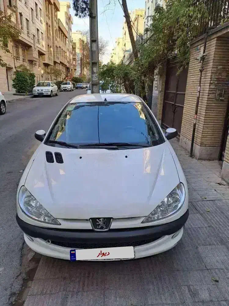 پژو206 تیپ 2 آخر 95|خودرو سواری و وانت|تهران, صادقیه|دیوار