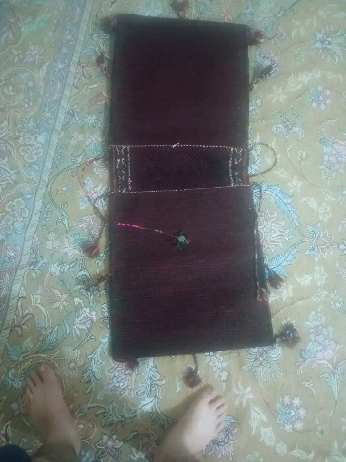 خورجین دست بافت|کلکسیون اشیاء عتیقه|چناران, |دیوار