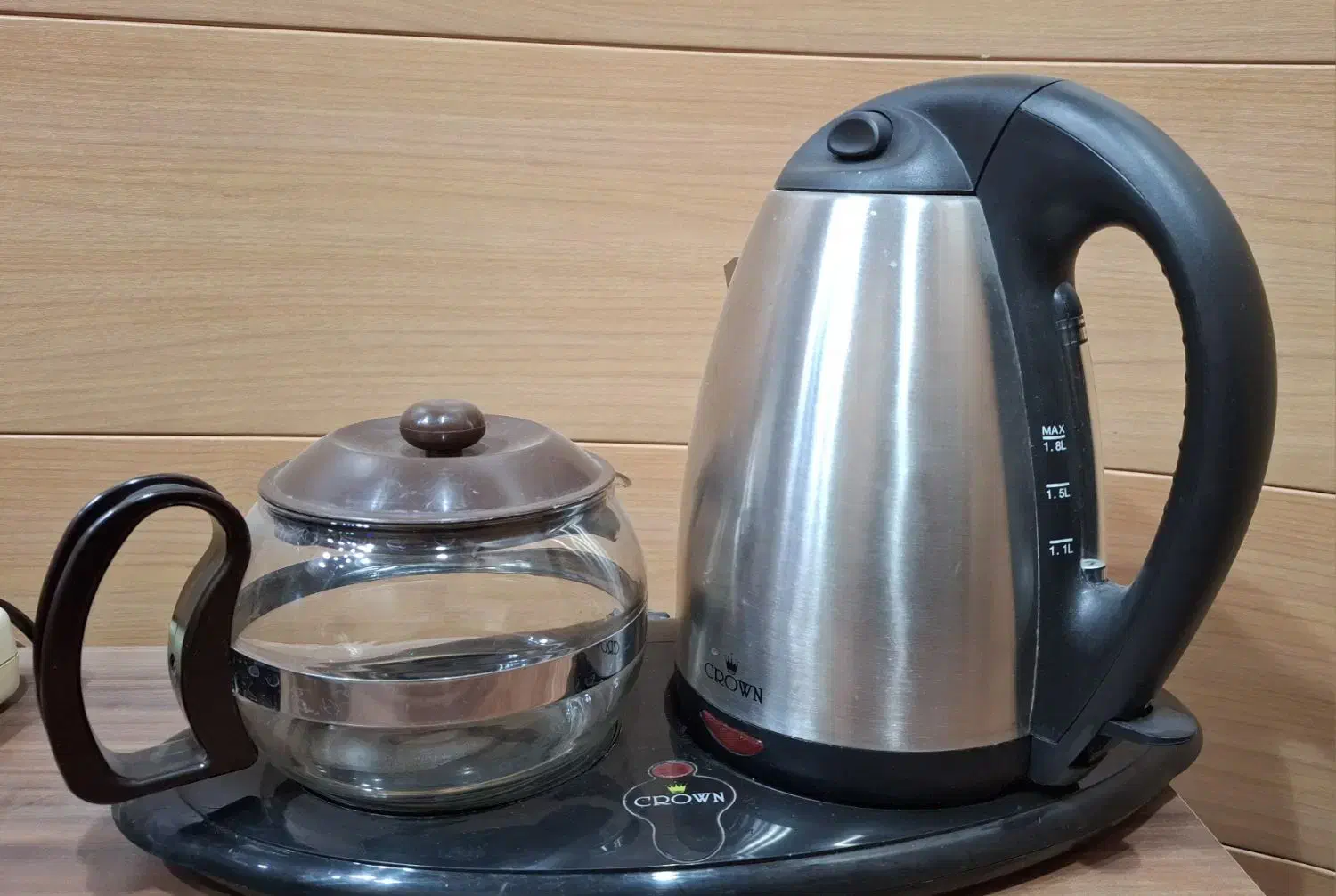 فروش چای ساز کرون|سماور، چایساز، قهوهساز|قم, ژاندارمها|دیوار