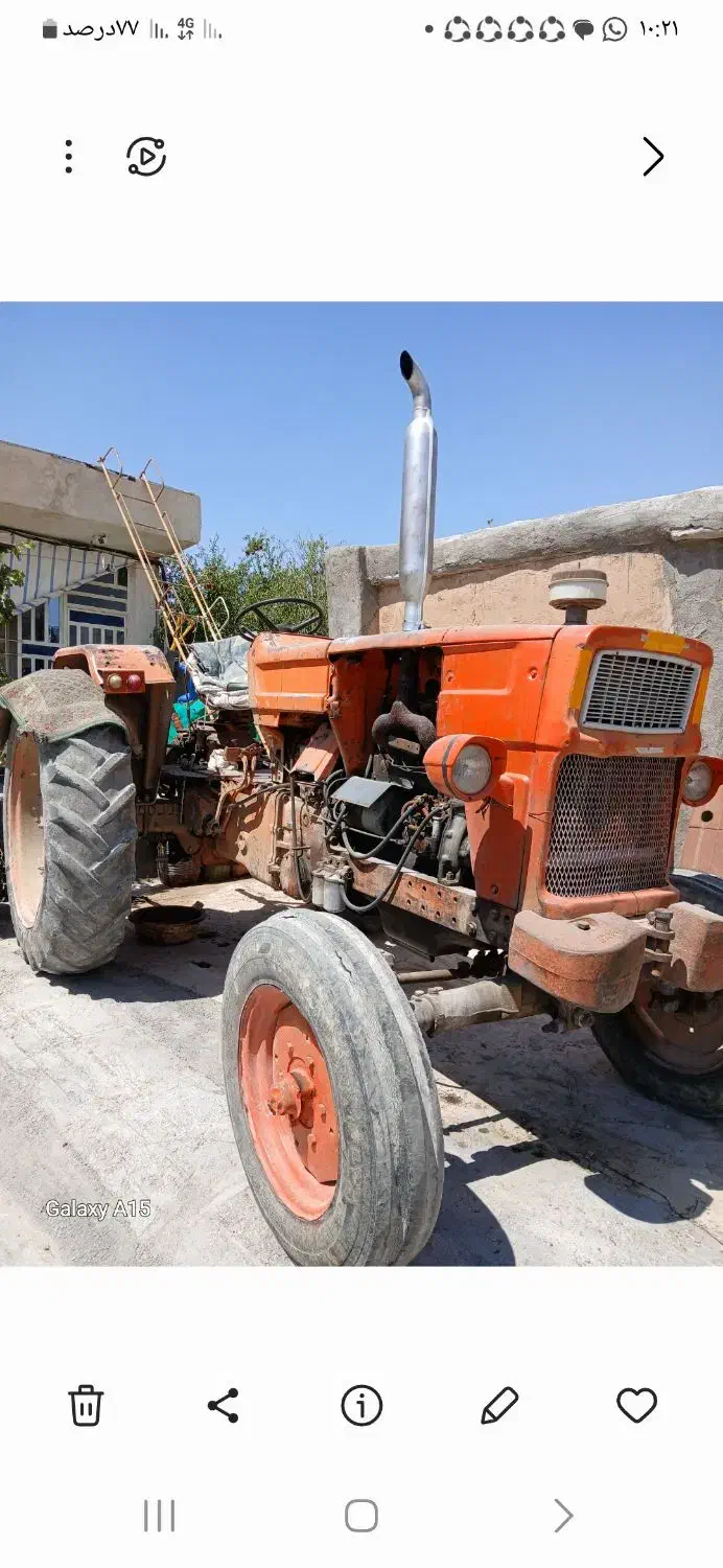 فروش تراکتور رومانی مدل 61 معاوضه با سواری|خودرو سنگین|میمند, |دیوار